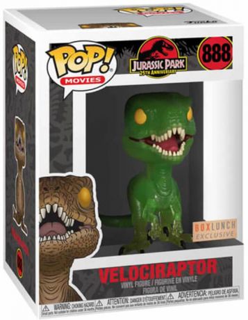 Figurine Funko Pop Jurassic Park #888 Velociraptor - T-Shirt