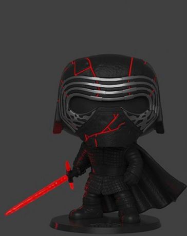 Figurine Funko Pop Star Wars 9 : L'Ascension de Skywalker #308 Kylo Ren Supreme Leader - Glow in the Dark - T-Shirt