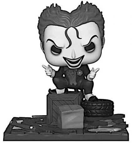 Figurine Funko Pop DC Comics #240 Le Joker silence Noir et Blanc Jim Lee