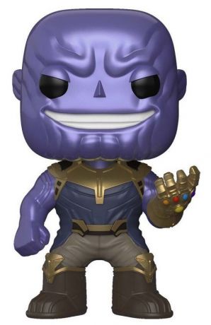 Figurine Funko Pop Avengers : Infinity War [Marvel] #289 Thanos Métallique - T-Shirt