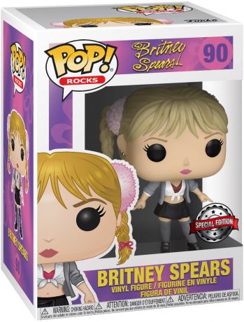 Figurine Funko Pop Britney Spears #90 Britney Spears (...Baby One More Time) - T-Shirt