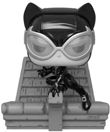 Figurine Funko Pop DC Comics #269 Catwoman (Jim Lee Deluxe) (Black & White) - T-Shirt