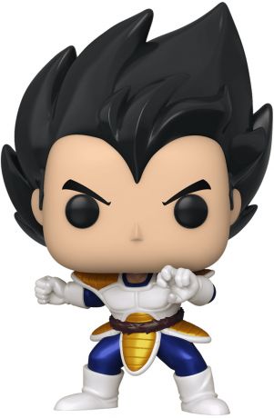 Figurine Funko Pop Dragon Ball Z #614 Végéta - Métallique - T-Shirt