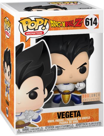 Figurine Funko Pop Dragon Ball Z #614 Végéta - Métallique - T-Shirt