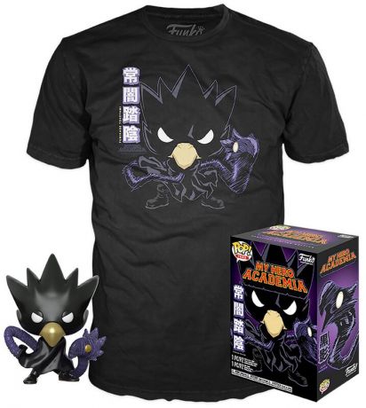 Figurine Funko Pop My Hero Academia #607 Fumikage Tokoyami - Métallique - T-Shirt