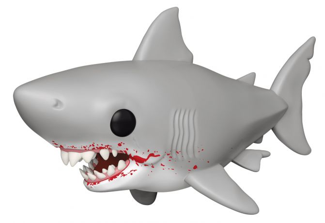 Figurine Funko Pop Les Dents de la Mer #758 Grand requin blanc avec sang - T-Shirt