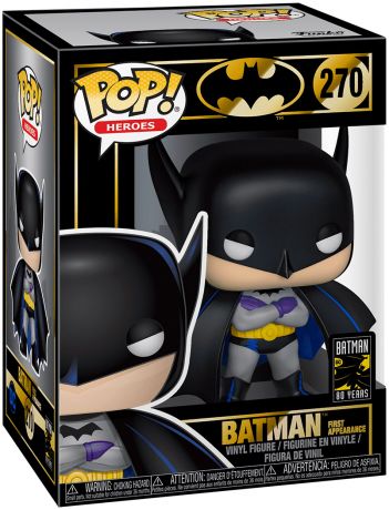 Figurine Funko Pop Batman [DC] #270 Batman Première Apparence - T-Shirt