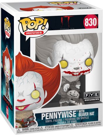 Figurine Funko Pop Ça : Chapitre deux #830 Grippe-Sou Noir et Blanc - T-Shirt