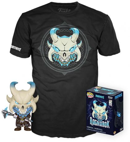 Figurine Funko Pop Fortnite #465 Ragnarok - Glow In The Dark - T-Shirt