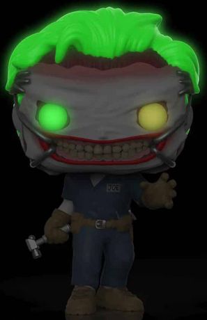 Figurine Funko Pop DC Super-Héros #273 Le Joker (Death of the Family) - Glow in the Dark - T-Shirt