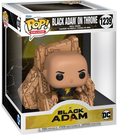 Figurine Funko Pop Black Adam #1239 Black Adam sur le Trône