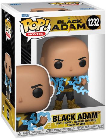 Figurine Funko Pop Black Adam #1232 Black Adam éclair
