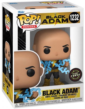Figurine Funko Pop Black Adam #1232 Black Adam - Glow in the Dark [Chase]