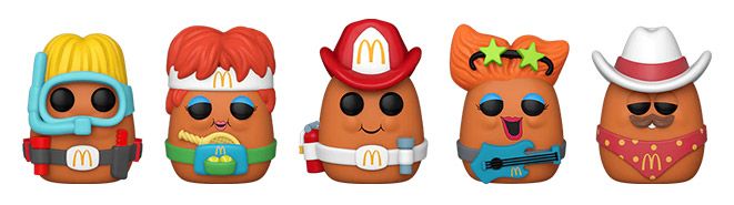 Figurine Funko Pop McDonald's McDonalds McNugget - Pack 5
