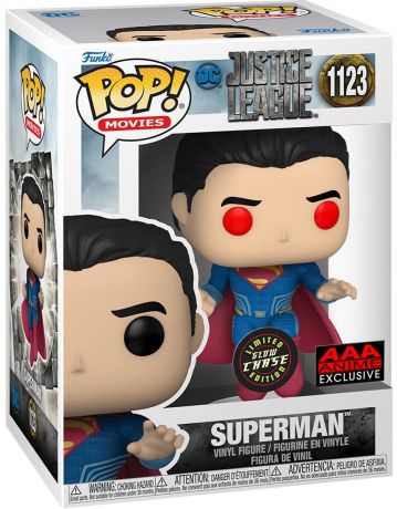 Figurine Funko Pop Justice League [DC] #1123 Superman - Glow in the Dark [Chase]