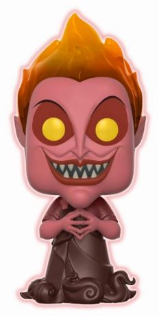 Figurine Funko Pop Hercule [Disney] #381 Hadès - Rouge - Brille dans le Noir [Chase]