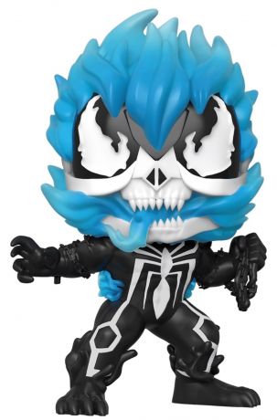 Figurine Funko Pop Venom [Marvel] #369 Ghost Rider Venomisé bleu - T-Shirt