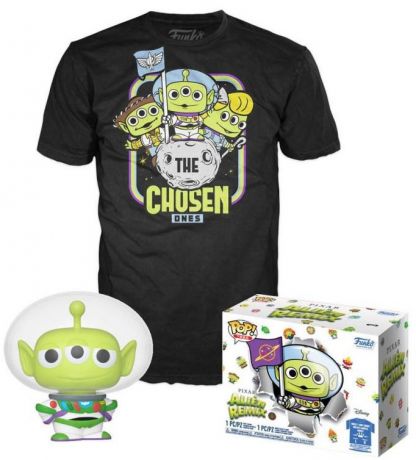 Figurine Funko Pop Alien Remix [Disney] #749 Alien (Buzz l'Eclair) - T-Shirt