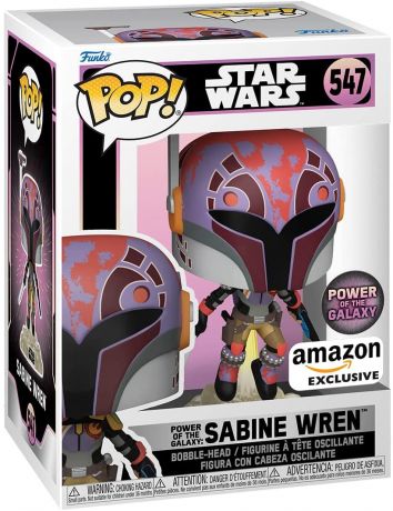 Figurine Funko Pop Star Wars : Power of the Galaxy #547 Power of the Galaxy : Sabine Wren