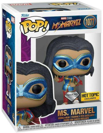 Figurine Funko Pop Miss Marvel #1077 Miss Marvel - Diamant