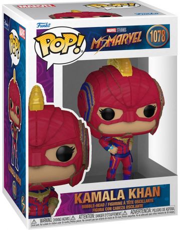 Figurine Funko Pop Miss Marvel #1078 Kamala Khan