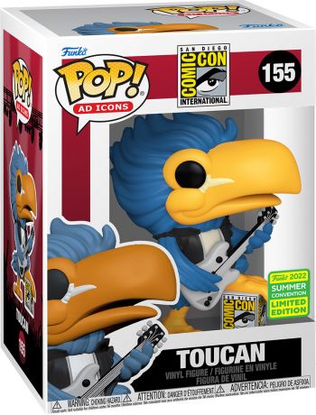 Figurine Funko Pop Comic Con San Diego #155 Toucan Rocker