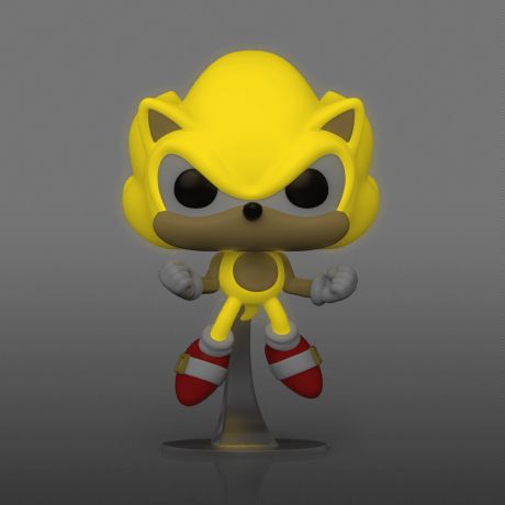 Figurine Funko Pop Sonic le Hérisson #877 Super Sonic - Glow in the Dark