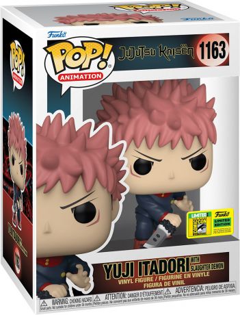 Figurine Funko Pop Jujutsu Kaisen #1163 Yuji Itadori avec Tozama