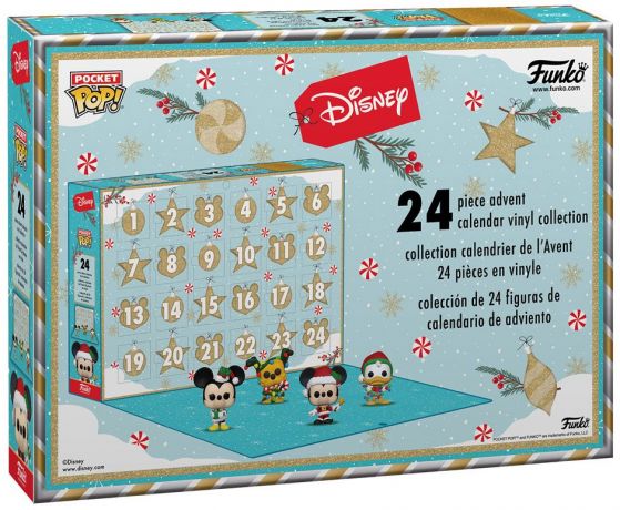 Figurine Pop Disney pas cher : Calendrier de l'Avent 2022 Disney Noël