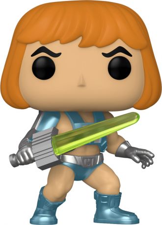 Figurine Funko Pop Les Maîtres de l'univers #106 Musclor - Métallique