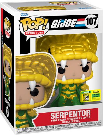 Figurine Funko Pop Hasbro #107 Serpentor - G.I.Joe