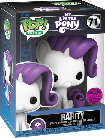 Figurine Funko Pop My Little Pony #71 Rareté - Digital Pop