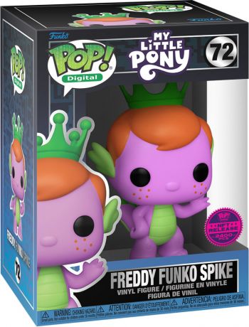 Figurine Funko Pop My Little Pony #72 Freddy Funko Spike - Digital Pop