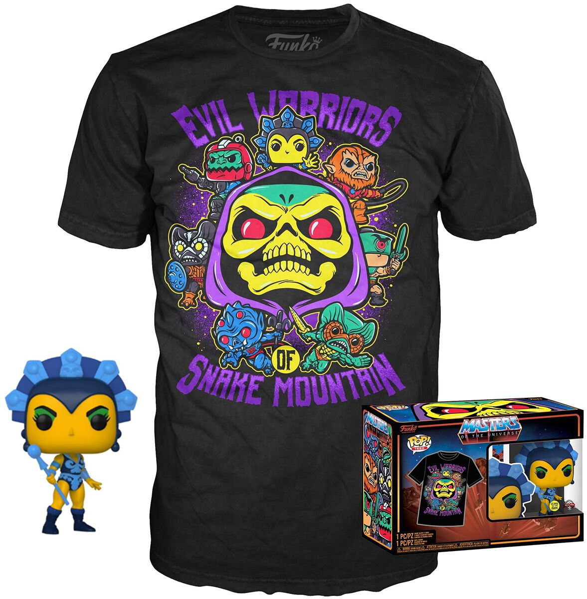 T-Shirt Les Maitres De L'Univers - Taille L - Noir - Neuf Avec étiquettes
