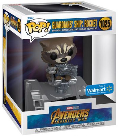 Figurine Funko Pop Avengers : Infinity War [Marvel] #1025 Rocket : Le vaisseau Benatar