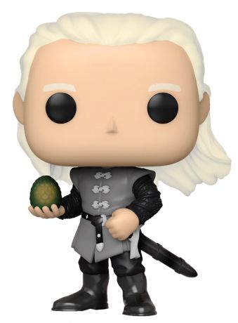 Figurine Funko Pop House of the Dragon #09 Daemon Targaryen avec œuf de dragon