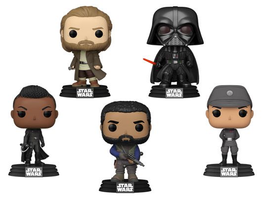 Figurine Funko Pop Star Wars : Obi-Wan Kenobi Obi-Wan Kenobi - Pack 5