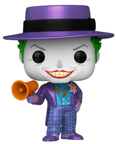 Figurine Funko Pop DC Super-Héros #403 Le Joker - Métallique - T-Shirt