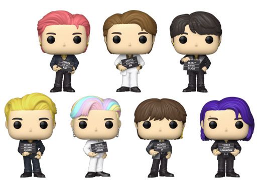 Figurine Funko Pop BTS BTS Butter Pack 7