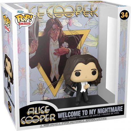 Figurine Funko Pop Célébrités #34 Alice Cooper Welcome to My Nightmare