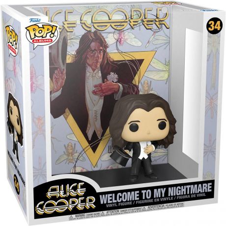 Figurine Funko Pop Alice Cooper #34 Welcome to My Nightmare - Album