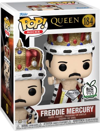 Figurine Funko Pop Queen #184 Freddie Mercury - Diamant