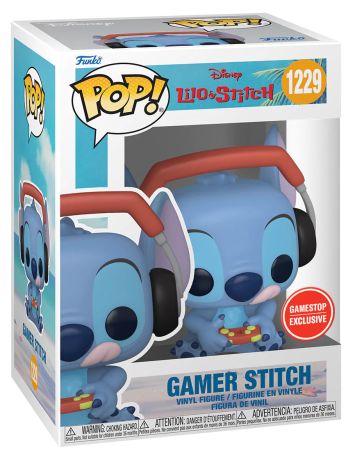 Figurine Funko Pop Lilo et Stitch [Disney] #1229 Gamer Stitch