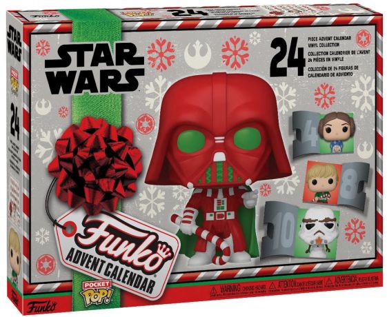 Figurine Funko Pop Star Wars : Noël Calendrier de l'Avent 2022 Star Wars