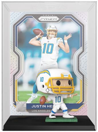 Figurine Funko Pop NFL #08 Justin Herbert - Trading Card