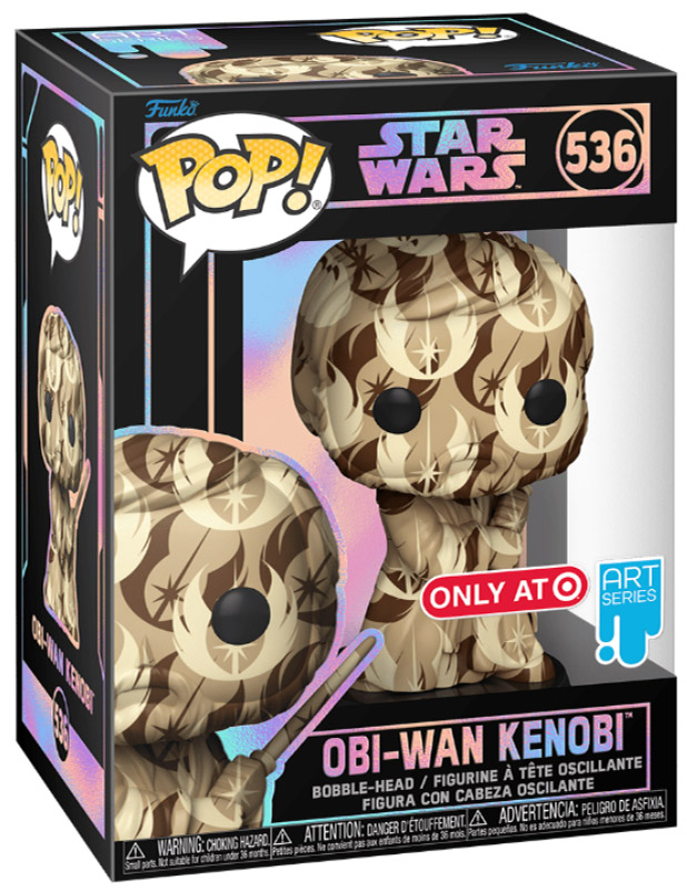 Figurine Pop Star Wars Art Series #536 pas cher : Obi-Wan Kenobi - Art  Series