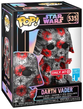 Figurine Funko Pop Star Wars Art Series #535 Dark Vador- Art Series