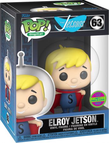 Figurine Funko Pop Hanna-Barbera #63 Elroy Jetson - Digital Pop