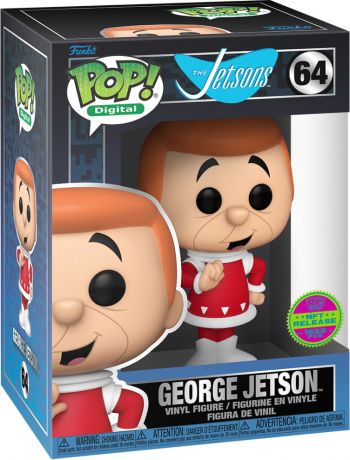 Figurine Funko Pop Hanna-Barbera #64 George Jetson - Digital Pop