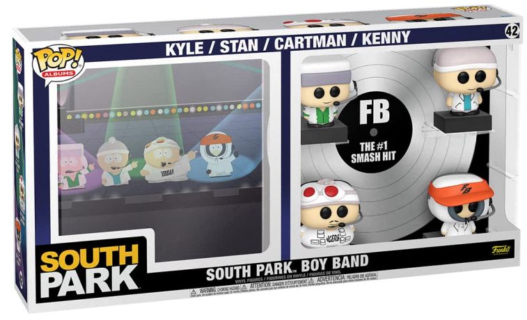 Figurine Funko Pop South Park South Park- Boyband - Deluxe Album